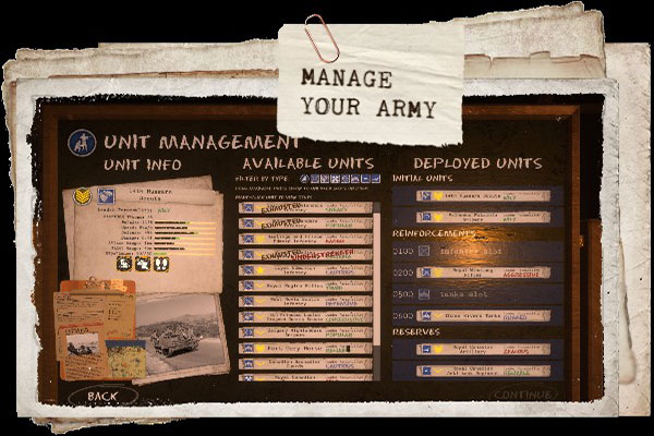 Manage Army